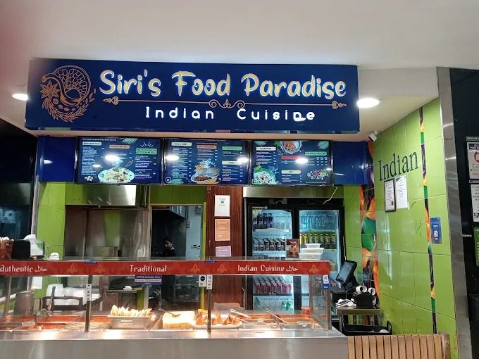 Siri's Food Paradise Indian cuisine counter, a commercial cleaning client